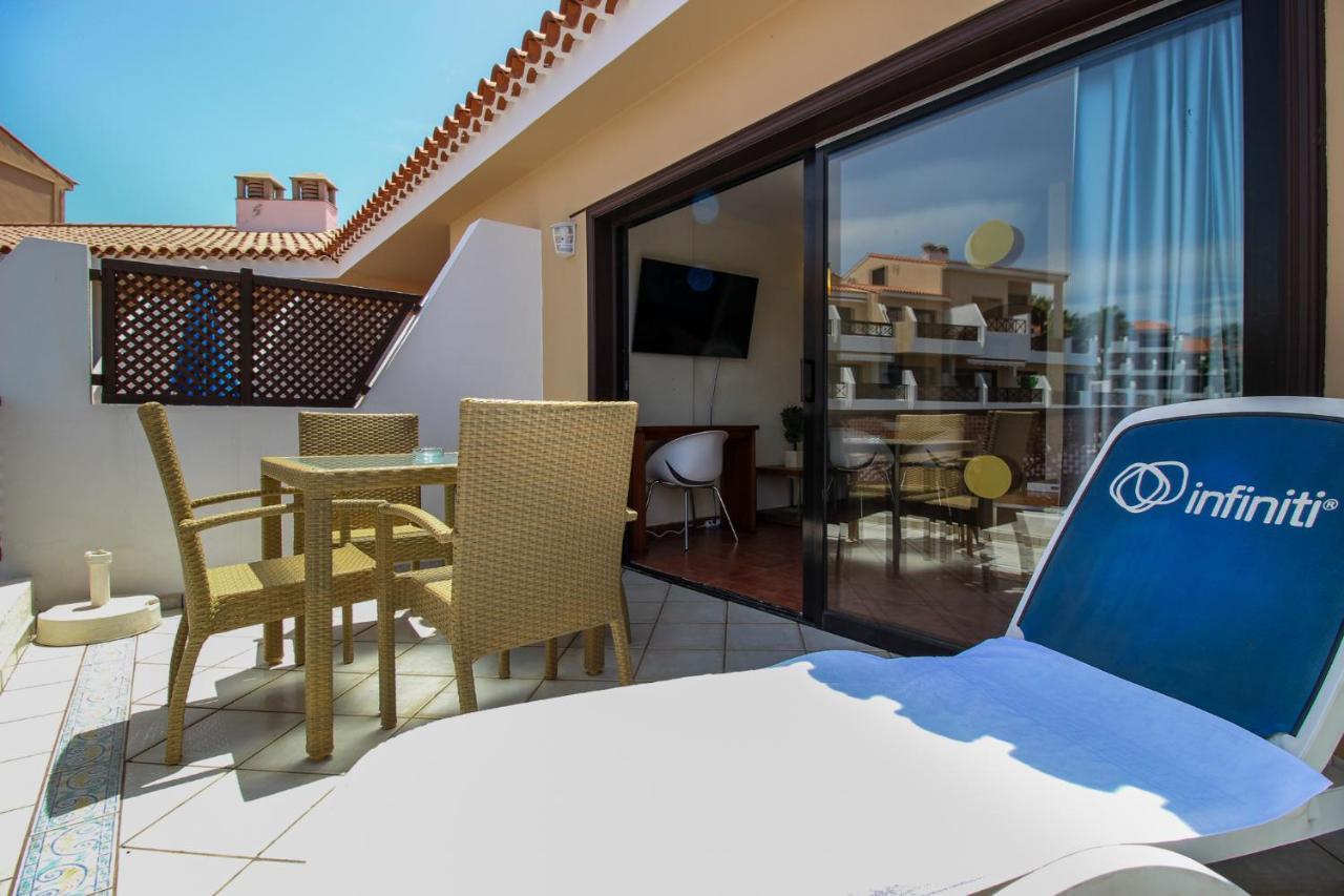 Apartment On Top Floor With Heated Pool In Golf Del Sur San Miguel de Abona Bagian luar foto
