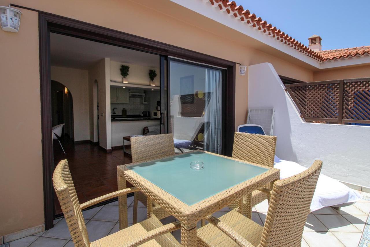 Apartment On Top Floor With Heated Pool In Golf Del Sur San Miguel de Abona Bagian luar foto